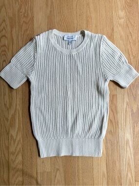 & Other Stories Paris Atelier Rib Knit Top